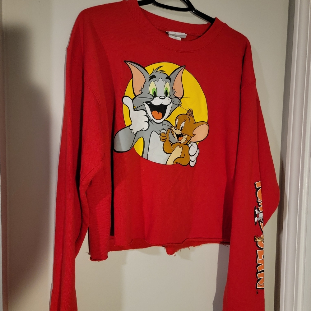 Tom & Jerry cropped top
